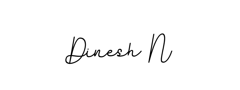 Make a beautiful signature design for name Dinesh N. Use this online signature maker to create a handwritten signature for free. Dinesh N signature style 11 images and pictures png