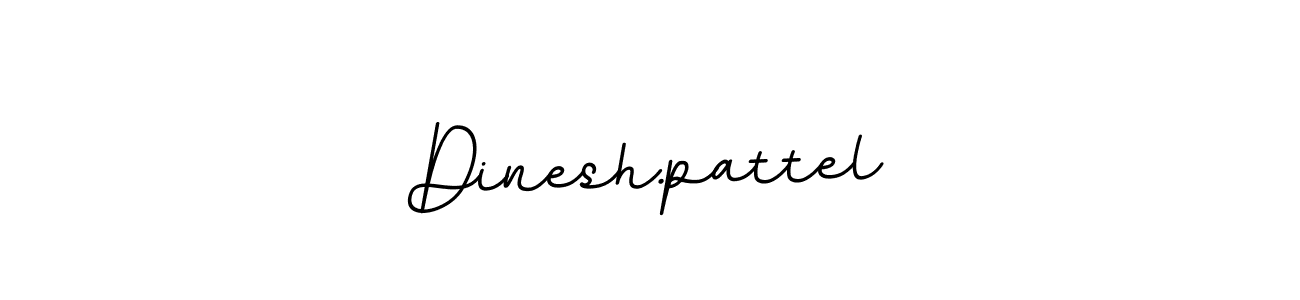 The best way (BallpointsItalic-DORy9) to make a short signature is to pick only two or three words in your name. The name Dinesh.pattel include a total of six letters. For converting this name. Dinesh.pattel signature style 11 images and pictures png