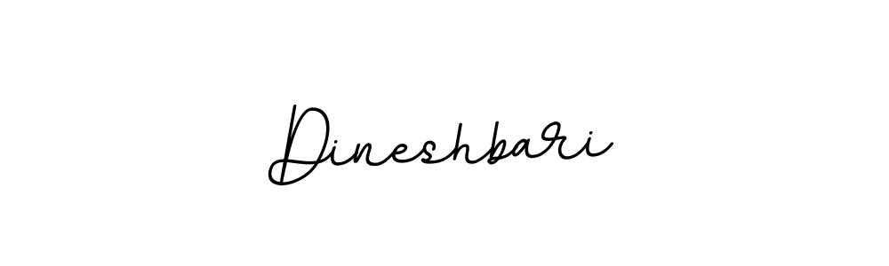 Use a signature maker to create a handwritten signature online. With this signature software, you can design (BallpointsItalic-DORy9) your own signature for name Dineshbari. Dineshbari signature style 11 images and pictures png