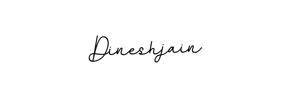 Create a beautiful signature design for name Dineshjain. With this signature (BallpointsItalic-DORy9) fonts, you can make a handwritten signature for free. Dineshjain signature style 11 images and pictures png