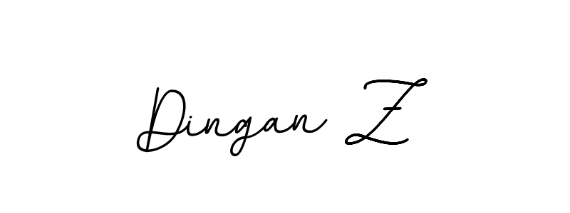 Also we have Dingan Z name is the best signature style. Create professional handwritten signature collection using BallpointsItalic-DORy9 autograph style. Dingan Z signature style 11 images and pictures png