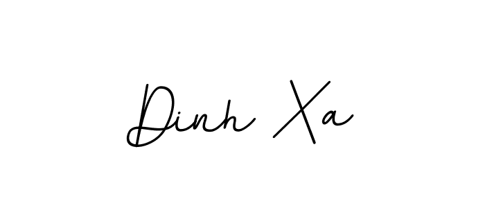 Also we have Dinh Xa name is the best signature style. Create professional handwritten signature collection using BallpointsItalic-DORy9 autograph style. Dinh Xa signature style 11 images and pictures png