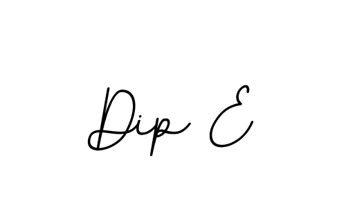 Design your own signature with our free online signature maker. With this signature software, you can create a handwritten (BallpointsItalic-DORy9) signature for name Dip E. Dip E signature style 11 images and pictures png