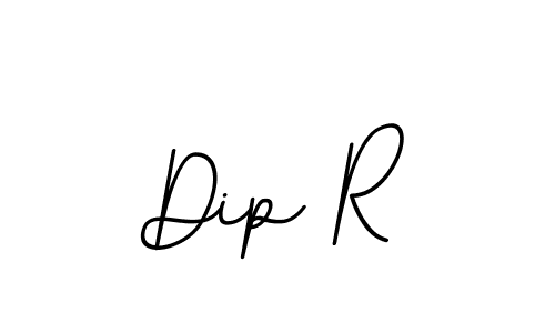 Create a beautiful signature design for name Dip R. With this signature (BallpointsItalic-DORy9) fonts, you can make a handwritten signature for free. Dip R signature style 11 images and pictures png