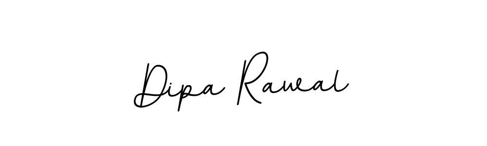 Dipa Rawal stylish signature style. Best Handwritten Sign (BallpointsItalic-DORy9) for my name. Handwritten Signature Collection Ideas for my name Dipa Rawal. Dipa Rawal signature style 11 images and pictures png