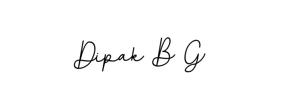 Make a beautiful signature design for name Dipak B G. Use this online signature maker to create a handwritten signature for free. Dipak B G signature style 11 images and pictures png