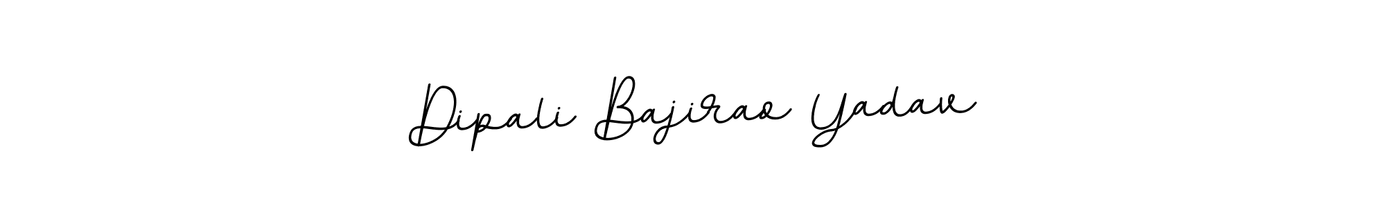 How to make Dipali Bajirao Yadav name signature. Use BallpointsItalic-DORy9 style for creating short signs online. This is the latest handwritten sign. Dipali Bajirao Yadav signature style 11 images and pictures png