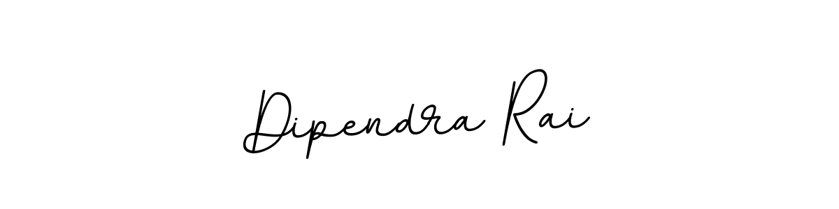 How to make Dipendra Rai name signature. Use BallpointsItalic-DORy9 style for creating short signs online. This is the latest handwritten sign. Dipendra Rai signature style 11 images and pictures png