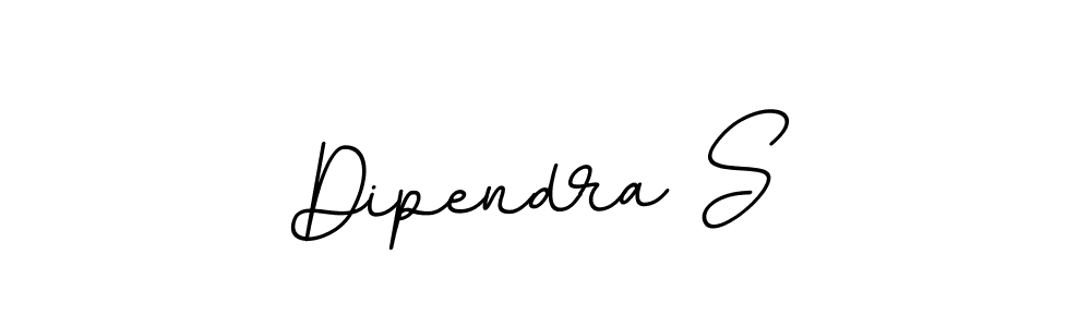 Design your own signature with our free online signature maker. With this signature software, you can create a handwritten (BallpointsItalic-DORy9) signature for name Dipendra S. Dipendra S signature style 11 images and pictures png