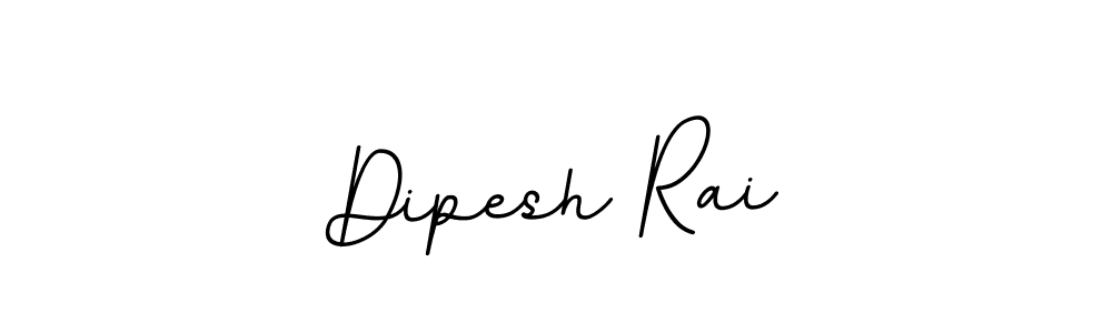 How to make Dipesh Rai name signature. Use BallpointsItalic-DORy9 style for creating short signs online. This is the latest handwritten sign. Dipesh Rai signature style 11 images and pictures png