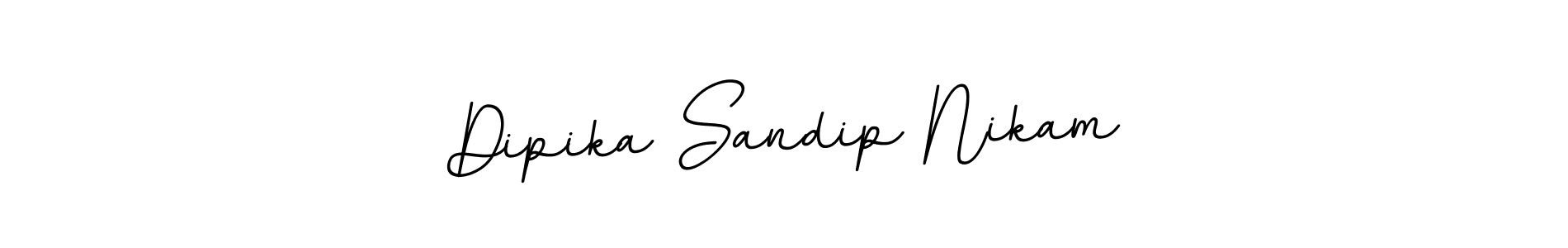 Make a short Dipika Sandip Nikam signature style. Manage your documents anywhere anytime using BallpointsItalic-DORy9. Create and add eSignatures, submit forms, share and send files easily. Dipika Sandip Nikam signature style 11 images and pictures png