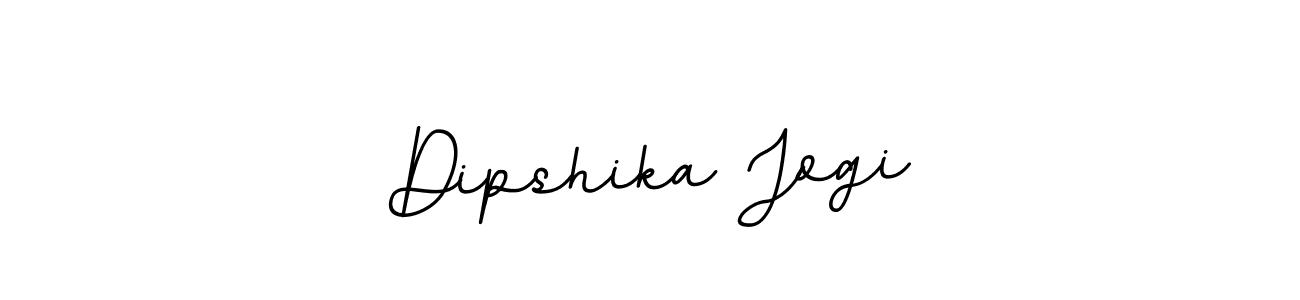 Make a beautiful signature design for name Dipshika Jogi. With this signature (BallpointsItalic-DORy9) style, you can create a handwritten signature for free. Dipshika Jogi signature style 11 images and pictures png