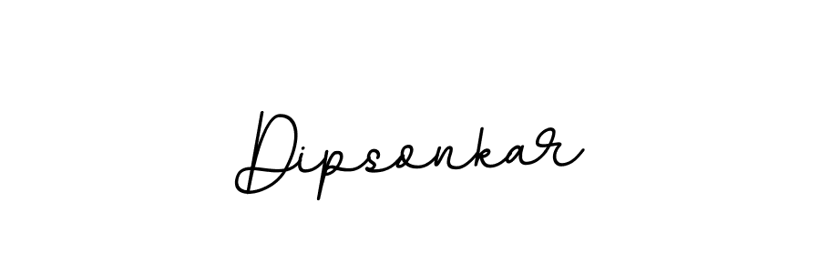 How to make Dipsonkar name signature. Use BallpointsItalic-DORy9 style for creating short signs online. This is the latest handwritten sign. Dipsonkar signature style 11 images and pictures png