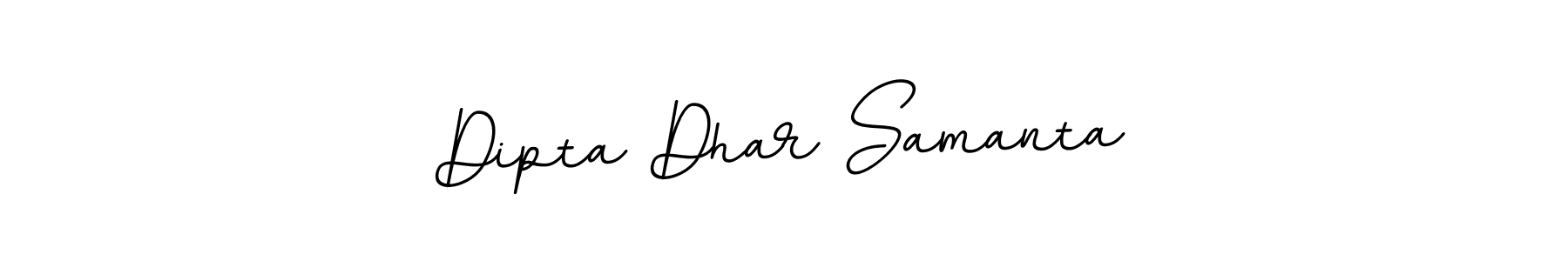 Create a beautiful signature design for name Dipta Dhar Samanta. With this signature (BallpointsItalic-DORy9) fonts, you can make a handwritten signature for free. Dipta Dhar Samanta signature style 11 images and pictures png