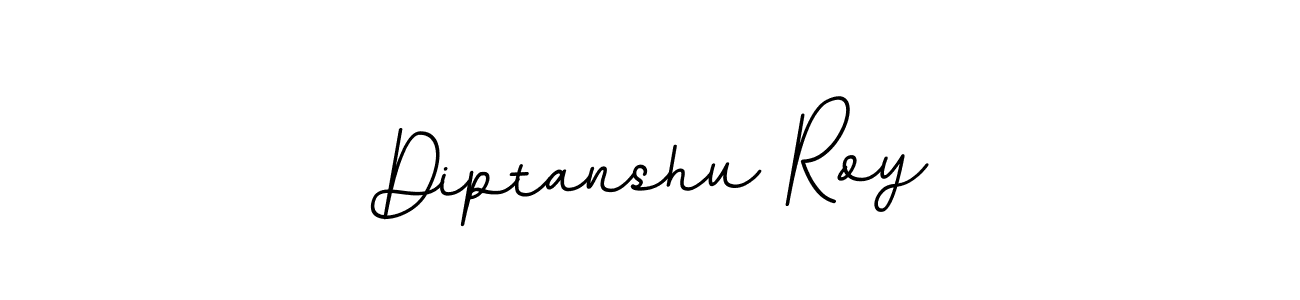 Design your own signature with our free online signature maker. With this signature software, you can create a handwritten (BallpointsItalic-DORy9) signature for name Diptanshu Roy. Diptanshu Roy signature style 11 images and pictures png