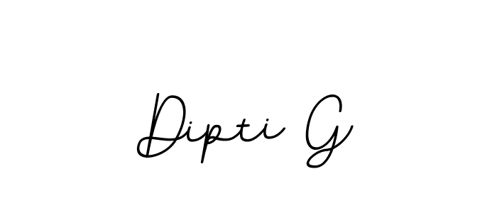 It looks lik you need a new signature style for name Dipti G. Design unique handwritten (BallpointsItalic-DORy9) signature with our free signature maker in just a few clicks. Dipti G signature style 11 images and pictures png