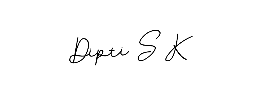 How to Draw Dipti S K signature style? BallpointsItalic-DORy9 is a latest design signature styles for name Dipti S K. Dipti S K signature style 11 images and pictures png