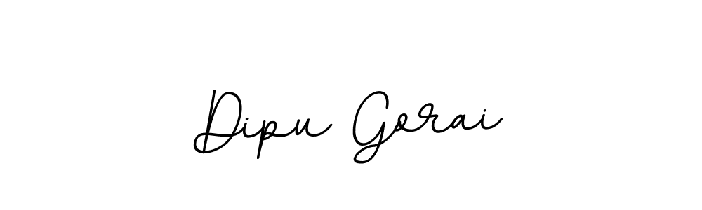 How to make Dipu Gorai name signature. Use BallpointsItalic-DORy9 style for creating short signs online. This is the latest handwritten sign. Dipu Gorai signature style 11 images and pictures png