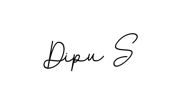Dipu S stylish signature style. Best Handwritten Sign (BallpointsItalic-DORy9) for my name. Handwritten Signature Collection Ideas for my name Dipu S. Dipu S signature style 11 images and pictures png
