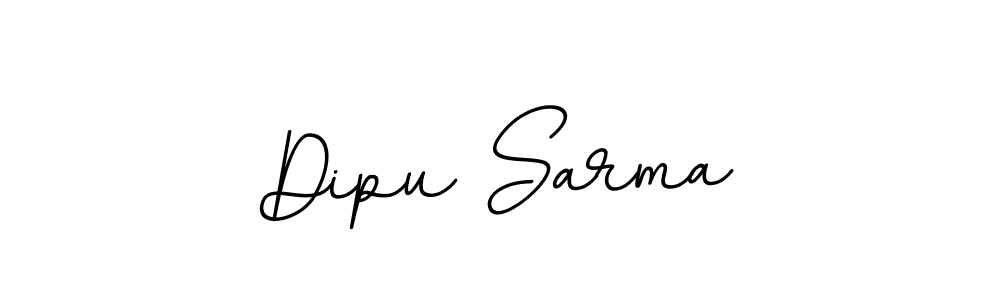 Use a signature maker to create a handwritten signature online. With this signature software, you can design (BallpointsItalic-DORy9) your own signature for name Dipu Sarma. Dipu Sarma signature style 11 images and pictures png