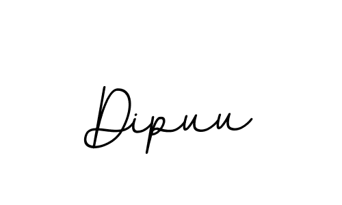 Make a beautiful signature design for name Dipuu. With this signature (BallpointsItalic-DORy9) style, you can create a handwritten signature for free. Dipuu signature style 11 images and pictures png