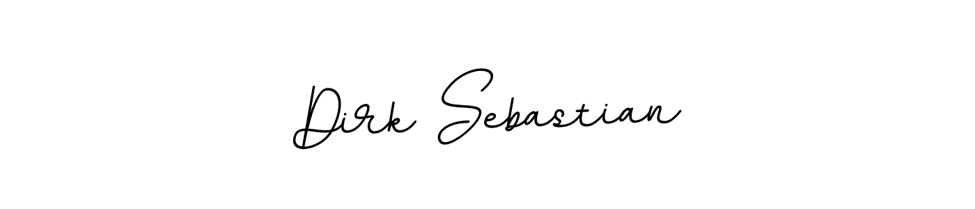 How to make Dirk Sebastian name signature. Use BallpointsItalic-DORy9 style for creating short signs online. This is the latest handwritten sign. Dirk Sebastian signature style 11 images and pictures png