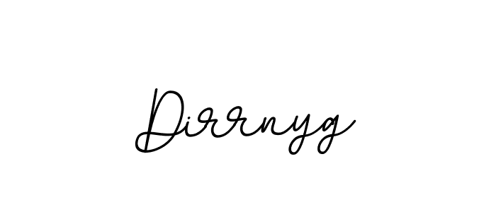 Use a signature maker to create a handwritten signature online. With this signature software, you can design (BallpointsItalic-DORy9) your own signature for name Dirrnyg. Dirrnyg signature style 11 images and pictures png