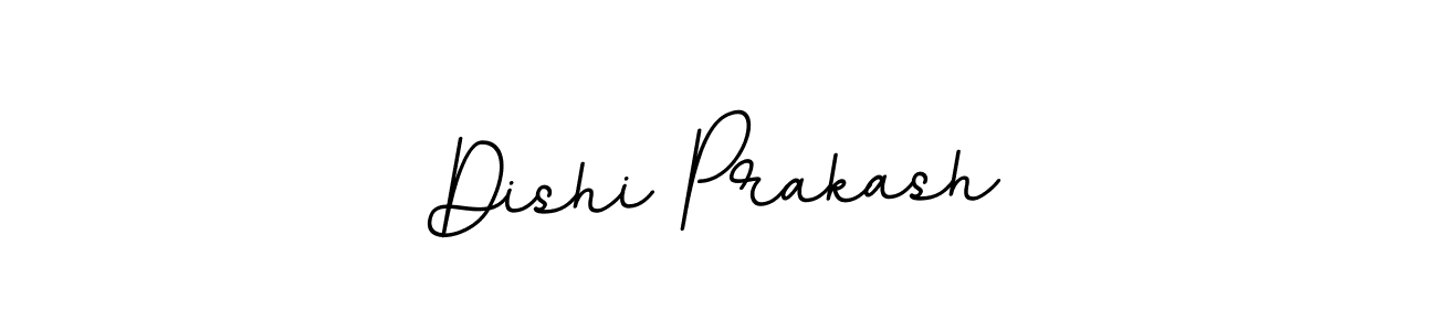 Use a signature maker to create a handwritten signature online. With this signature software, you can design (BallpointsItalic-DORy9) your own signature for name Dishi Prakash. Dishi Prakash signature style 11 images and pictures png