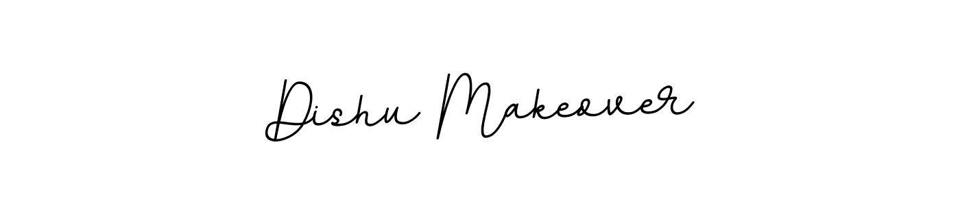 Also we have Dishu Makeover name is the best signature style. Create professional handwritten signature collection using BallpointsItalic-DORy9 autograph style. Dishu Makeover signature style 11 images and pictures png