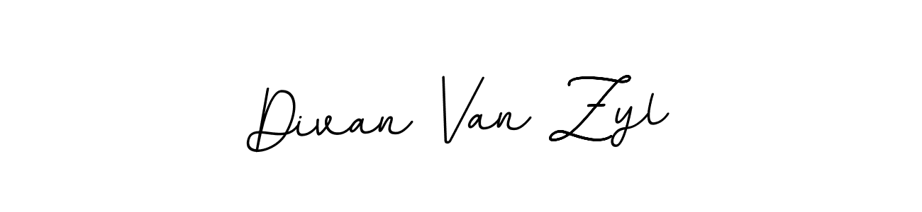 Divan Van Zyl stylish signature style. Best Handwritten Sign (BallpointsItalic-DORy9) for my name. Handwritten Signature Collection Ideas for my name Divan Van Zyl. Divan Van Zyl signature style 11 images and pictures png