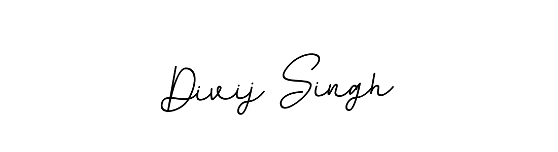 This is the best signature style for the Divij Singh name. Also you like these signature font (BallpointsItalic-DORy9). Mix name signature. Divij Singh signature style 11 images and pictures png