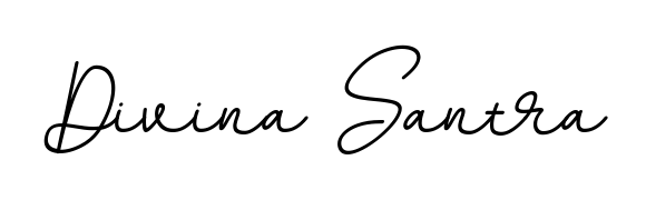 Practice writing Divina Santra with the flow of BallpointsItalic-DORy9 lettering. A fantastic source of inspiration for developing your personal signature style. Divina Santra signature style 11 images and pictures png