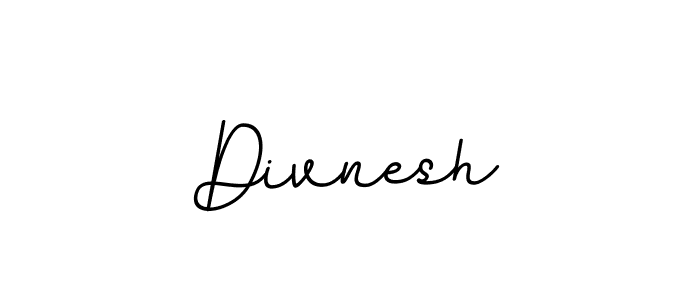 Divnesh stylish signature style. Best Handwritten Sign (BallpointsItalic-DORy9) for my name. Handwritten Signature Collection Ideas for my name Divnesh. Divnesh signature style 11 images and pictures png