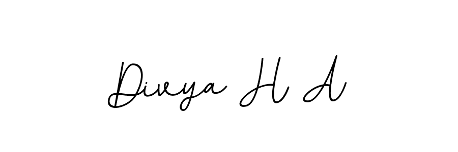 How to make Divya H A signature? BallpointsItalic-DORy9 is a professional autograph style. Create handwritten signature for Divya H A name. Divya H A signature style 11 images and pictures png