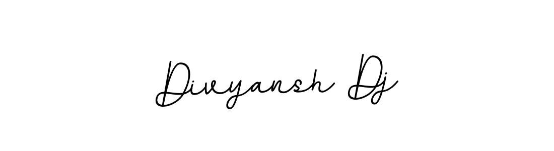 Divyansh Dj stylish signature style. Best Handwritten Sign (BallpointsItalic-DORy9) for my name. Handwritten Signature Collection Ideas for my name Divyansh Dj. Divyansh Dj signature style 11 images and pictures png