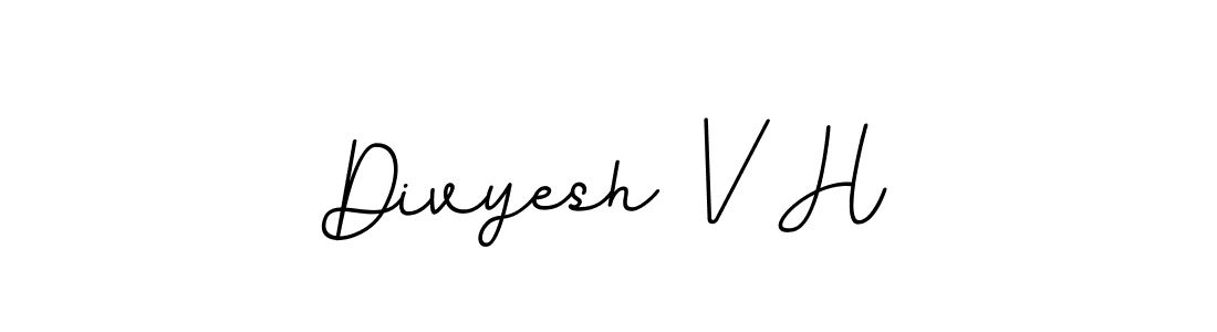 Here are the top 10 professional signature styles for the name Divyesh V H. These are the best autograph styles you can use for your name. Divyesh V H signature style 11 images and pictures png