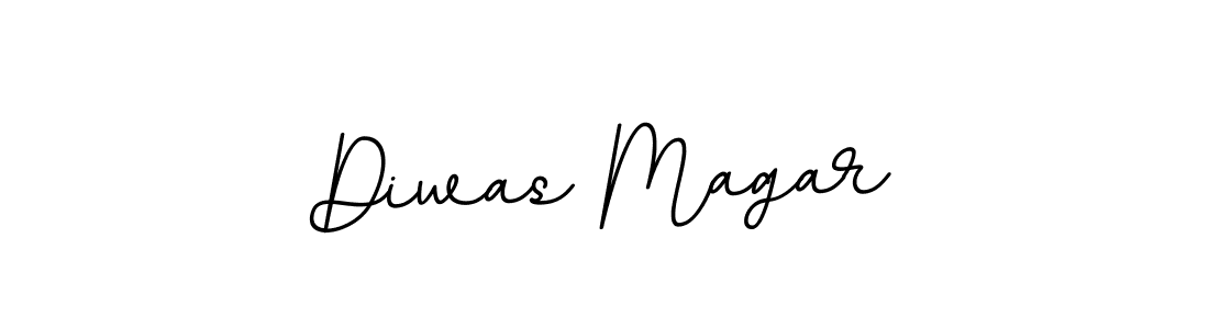 Use a signature maker to create a handwritten signature online. With this signature software, you can design (BallpointsItalic-DORy9) your own signature for name Diwas Magar. Diwas Magar signature style 11 images and pictures png