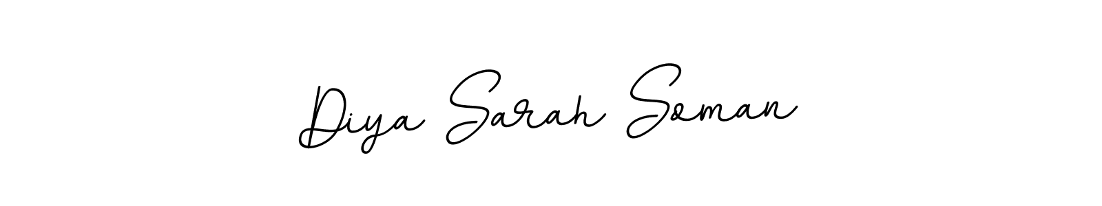 This is the best signature style for the Diya Sarah Soman name. Also you like these signature font (BallpointsItalic-DORy9). Mix name signature. Diya Sarah Soman signature style 11 images and pictures png