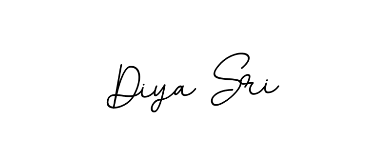 Diya Sri stylish signature style. Best Handwritten Sign (BallpointsItalic-DORy9) for my name. Handwritten Signature Collection Ideas for my name Diya Sri. Diya Sri signature style 11 images and pictures png