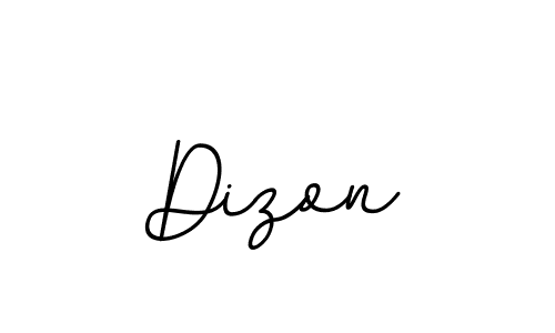 Create a beautiful signature design for name Dizon. With this signature (BallpointsItalic-DORy9) fonts, you can make a handwritten signature for free. Dizon signature style 11 images and pictures png