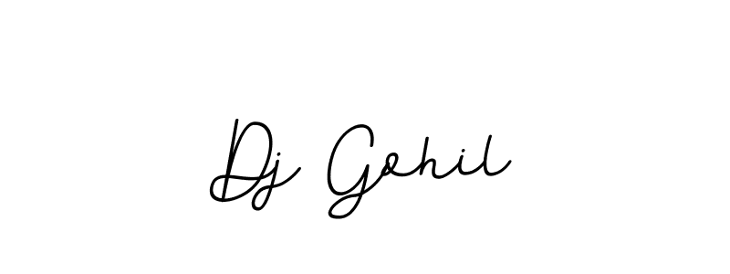 Design your own signature with our free online signature maker. With this signature software, you can create a handwritten (BallpointsItalic-DORy9) signature for name Dj Gohil. Dj Gohil signature style 11 images and pictures png