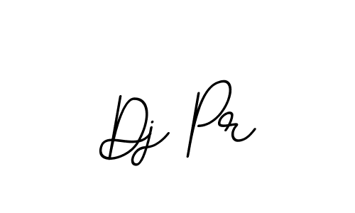 Design your own signature with our free online signature maker. With this signature software, you can create a handwritten (BallpointsItalic-DORy9) signature for name Dj Pr. Dj Pr signature style 11 images and pictures png