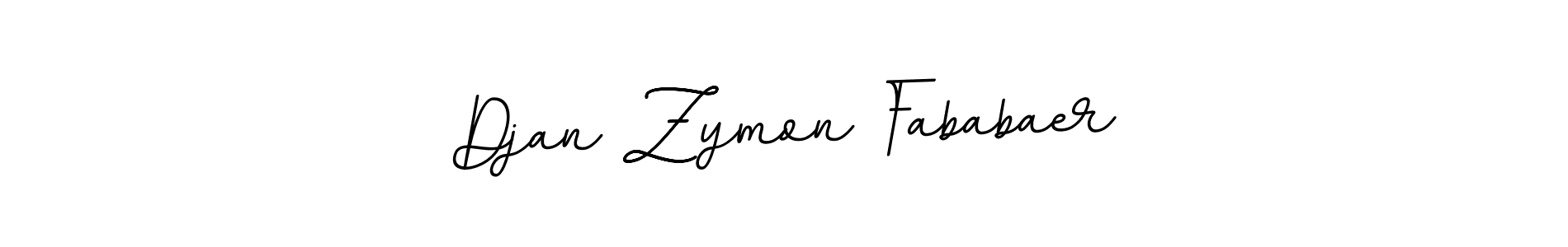 How to make Djan Zymon Fababaer name signature. Use BallpointsItalic-DORy9 style for creating short signs online. This is the latest handwritten sign. Djan Zymon Fababaer signature style 11 images and pictures png