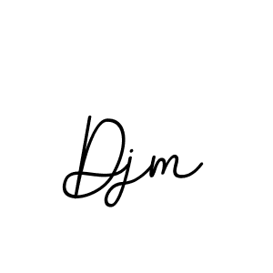 Use a signature maker to create a handwritten signature online. With this signature software, you can design (BallpointsItalic-DORy9) your own signature for name Djm. Djm signature style 11 images and pictures png