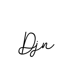 You should practise on your own different ways (BallpointsItalic-DORy9) to write your name (Djn) in signature. don't let someone else do it for you. Djn signature style 11 images and pictures png