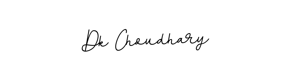 The best way (BallpointsItalic-DORy9) to make a short signature is to pick only two or three words in your name. The name Dk Choudhary include a total of six letters. For converting this name. Dk Choudhary signature style 11 images and pictures png
