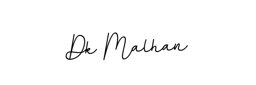 How to make Dk Malhan signature? BallpointsItalic-DORy9 is a professional autograph style. Create handwritten signature for Dk Malhan name. Dk Malhan signature style 11 images and pictures png