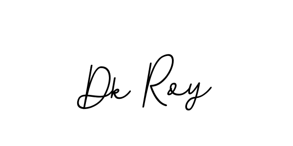 Make a beautiful signature design for name Dk Roy. With this signature (BallpointsItalic-DORy9) style, you can create a handwritten signature for free. Dk Roy signature style 11 images and pictures png