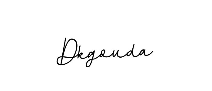 How to make Dkgouda name signature. Use BallpointsItalic-DORy9 style for creating short signs online. This is the latest handwritten sign. Dkgouda signature style 11 images and pictures png