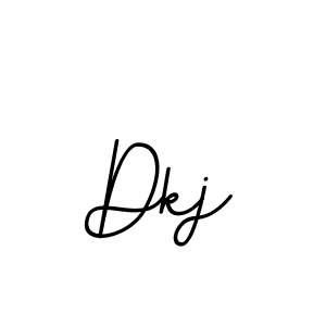 You should practise on your own different ways (BallpointsItalic-DORy9) to write your name (Dkj) in signature. don't let someone else do it for you. Dkj signature style 11 images and pictures png